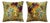 Handwoven Velvet Kilim Pillow Cover 20'' X 20'' - Set of Two For Sale
