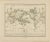 Antique World Map Mercator Projection with Global Sea Routes by Adolf Stieler, 1857 For Sale - Image 9 of 10
