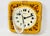 Vintage Ceramic Kitchen Wall Clock from Kienzle, 1960s, in Flawless conditions. Designed 1960 to 1969 This piece has an...