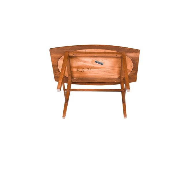 1960s 1960s Paul McCobb Perimeter Group Walnut Leather Side Table For Sale - Image 5 of 12