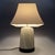 Beige Vintage Opaline Murano Glass Table Lamp, 1990s For Sale - Image 8 of 13