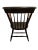 Mid 20th Century Mid 20th Century Vintage Nichols & Stone Brown University Collegiate Windsor Chair With Gold Accents For Sale - Image 5 of 10