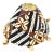 Early 20th Century Kuba Beaded Noble's Hat with Cowrie Shells For Sale
