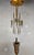 : A unique mid century chandelier from the Italian brand Sciolari. This chandelier consists of a cascading series of 24...
