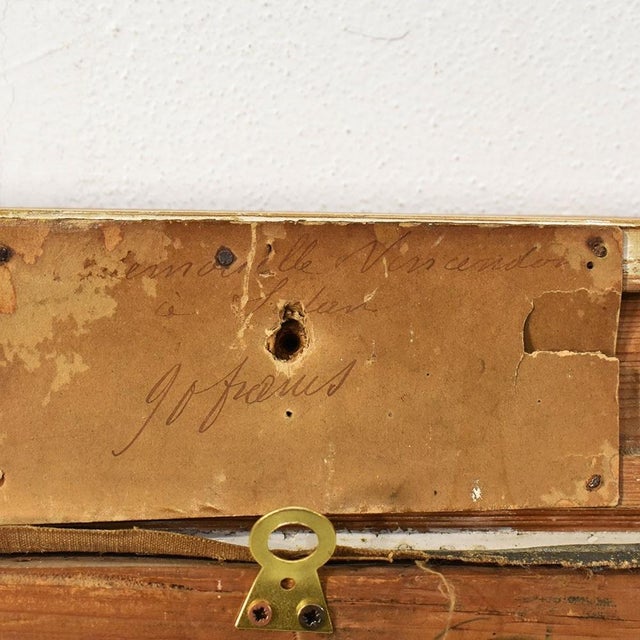 B. Vincendon, Art Nouveau Still Life with Roses and Lilacs, Oil on Canvas, 1905, Framed For Sale - Image 9 of 11