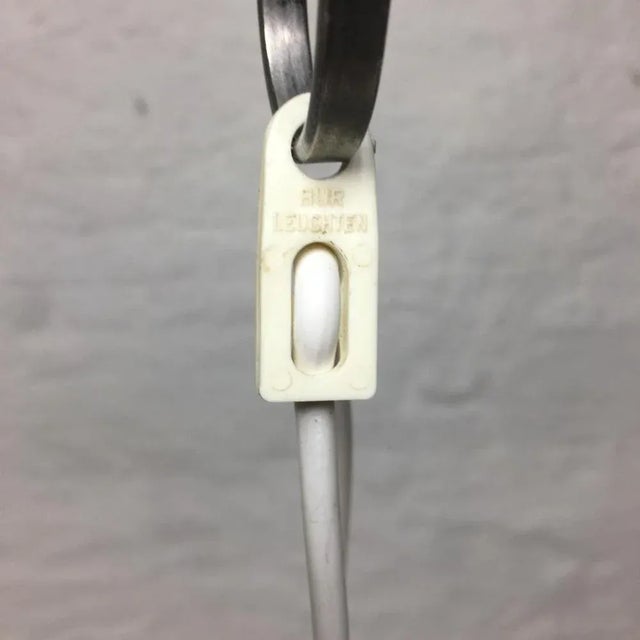 Black Hanging Lights from Hoso Lüdenscheid Company, 1970s, Set of 4 For Sale - Image 8 of 10