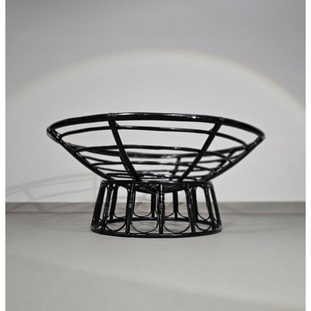 Black Papasan Rattan Lounge Chair, 1970s For Sale - Image 8 of 18