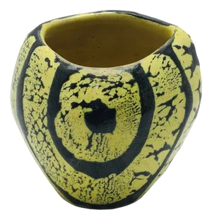 Small Handmade Ceramic Owl by Vilma Luria, 1960s
