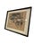 Mid-Century Modern Mid-Century Style Bruce Boyd "Halibut Boats, Juneau, Alaska" Framed Graphic Maritime Print. For Sale - Image 3 of 8