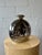 Metal Pair of Dolbi Cashier Art Deco Revival Gunmetal Metal Vases, Korea, 1980s For Sale - Image 7 of 10