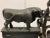 Late 19th Century Late 19th Century Decorative Iron Scale Adorned With a Small Cast Bull Figure For Sale - Image 5 of 13