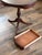 Vintage Lane Mahogany Drum Table Round Pedestal Side End Table Drawer Claw Feet For Sale In Columbus - Image 6 of 11