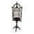 English Campaign Style Hanging Bird Cage H 70.75" For Sale