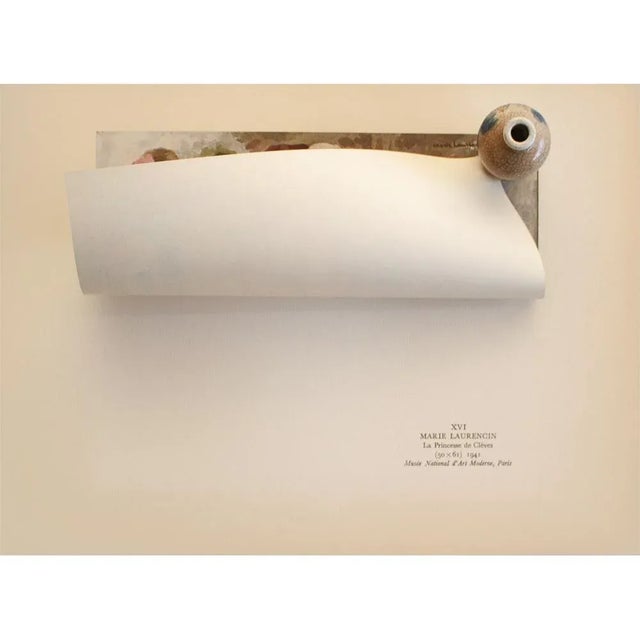 1951 After Marie Laurencin "The Princess of Cleves", First Edition Avant-Garde Parisian Lithograph For Sale - Image 4 of 8