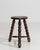 Brown 1970s French Bobbin Stool For Sale - Image 8 of 12
