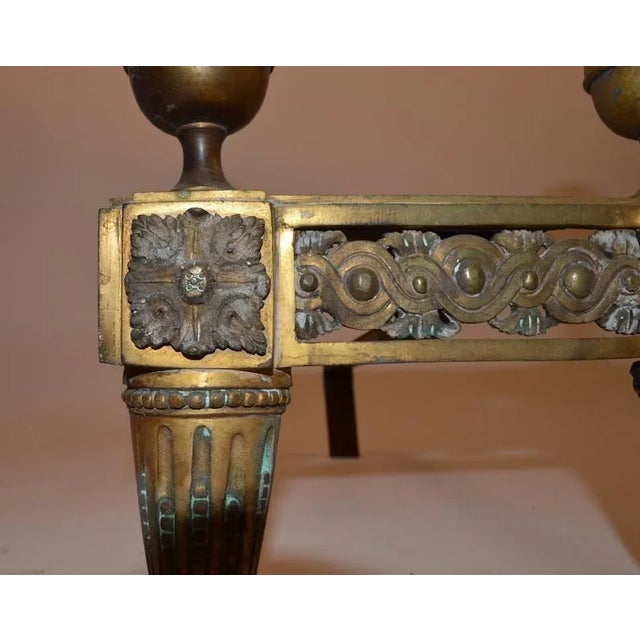 Small Chenets - a Pair For Sale - Image 4 of 6