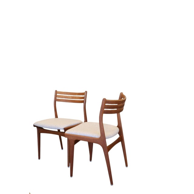 1970s U20 Chair in Teak by Johannes Andersen for Uldum, Denmark, 1960s, Set of 6 For Sale - Image 5 of 18