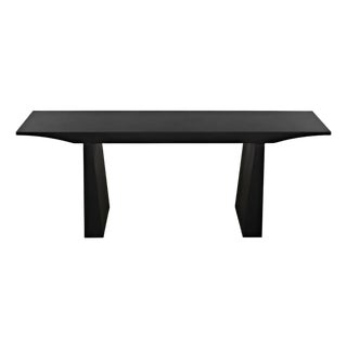 Truss Console, Black Metal For Sale