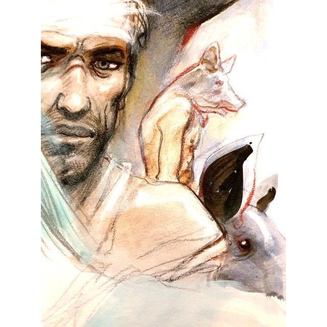 Enki Bilal - Circe - Original Lithograph 2012 For Sale - Image 4 of 6