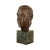 Lawrence Ludtke 1990's Male Bronze Bust For Sale - Image 13 of 13