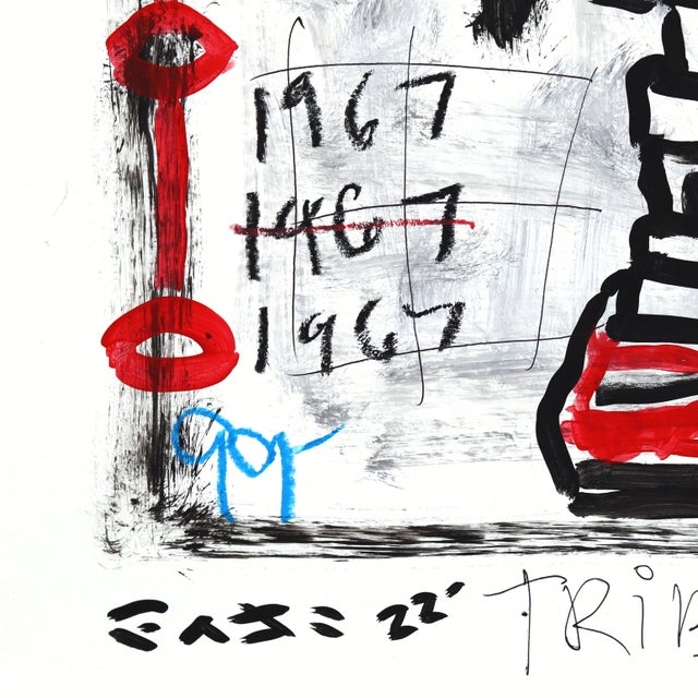 Contemporary Toy Box Menace - Original Contemporary Pop Street Art Acrylic on Posterboard For Sale - Image 3 of 7