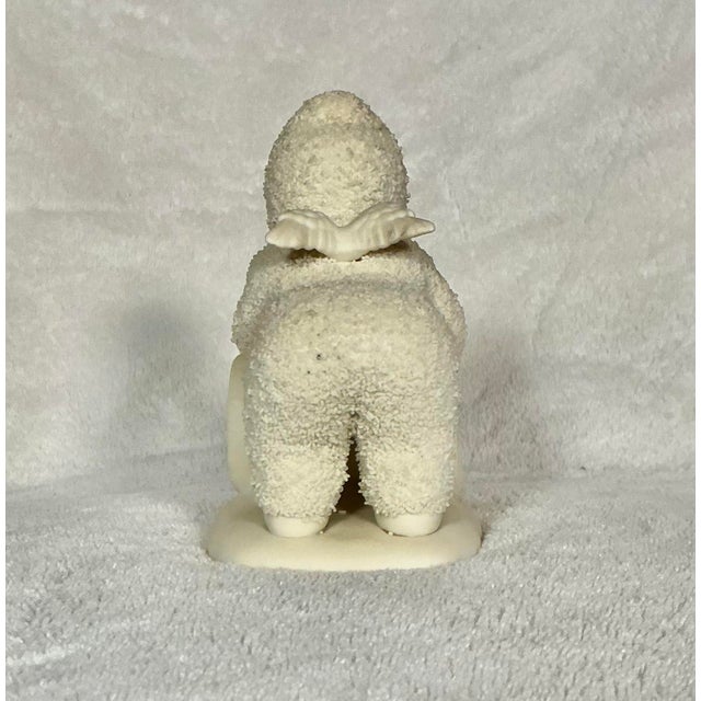 White Department 56 Snowbabies “To My Friend” Figurine 1998-2001, With Original Box & Packing For Sale - Image 8 of 12