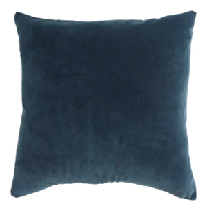 FirmaMenta Italian Dark Blue Velvet Pillow