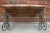 Black Iron Scroll Bench Spanish Mission Arts and Crafts For Sale - Image 8 of 10