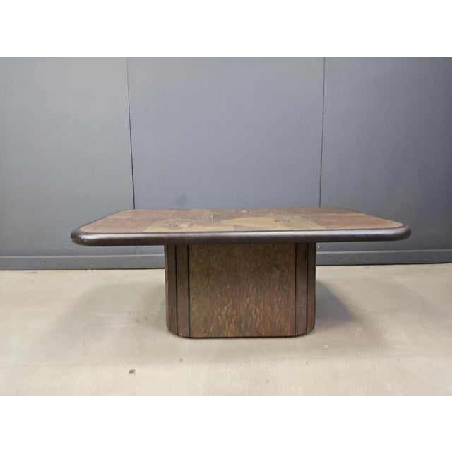 Coffee Table in the style of Paul Kingma, 1980s For Sale - Image 9 of 13