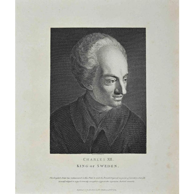 Portrait of charles xii is an original artwork realized by thomas holloway (1748 - 1827). Original etching from j.c....