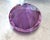 Postmodern Purple Glass Gemstone Paper Weight For Sale - Image 3 of 3