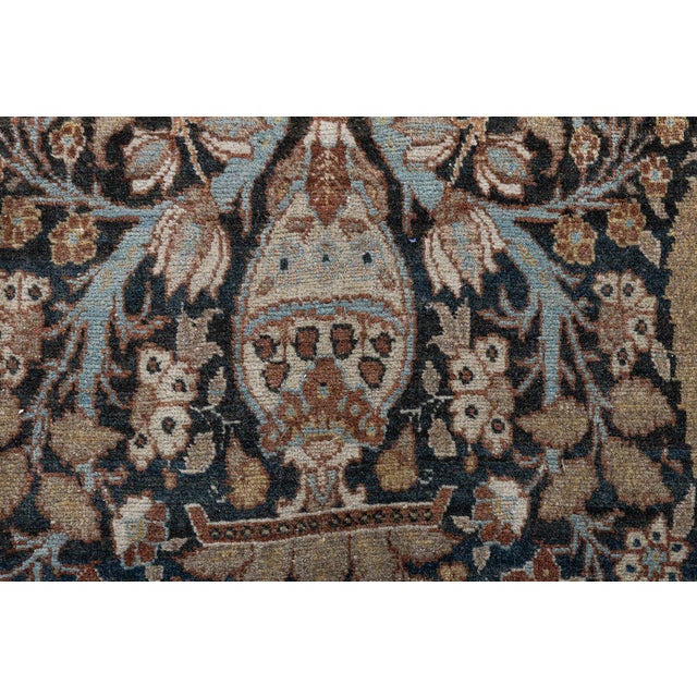 Beige Antique Persian Tabriz Rug For Sale - Image 8 of 8