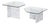 Marble & Glass Coffee Tables, Set of 2 For Sale