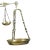 Italian brass and marble apothecary scales are in wonderful condition. Brass has turned pillar. Beautiful marble two-...