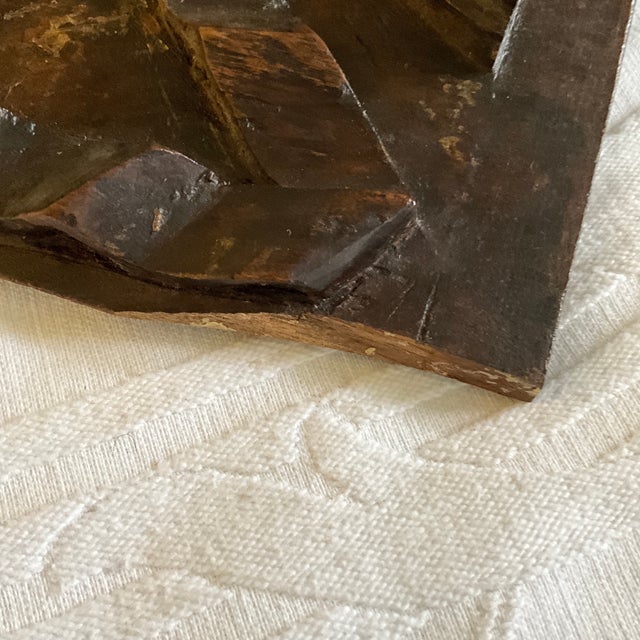 19th Century French Ornamental Carvings Featuring a Flower Bouquet (Pair) For Sale - Image 11 of 11