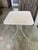 Square White Garden Table in Metal, 1950s For Sale - Image 15 of 18