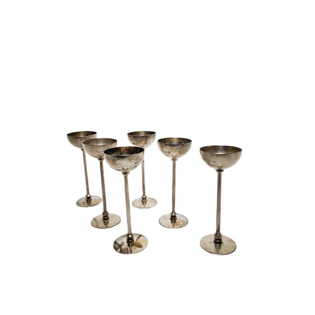 Vintage Polish Liquor Set from Imago Artis, 1970s, Set of 6 For Sale - Image 9 of 15