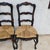 Wood French Country Ladderback Rush Seat Dining Chairs Set of 4 For Sale - Image 7 of 18