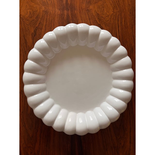 Ars Italica Large White Ceramic Valet Tray, Authentic and Original, 1960s Beautiful and of remarkable value and refinement...