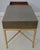 Gold Kittinger Mid-Century Modern Faux Bamboo Side Table For Sale - Image 8 of 18