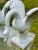 Vintage Cast Iron Swan Garden Ornaments, a Pair For Sale - Image 9 of 11
