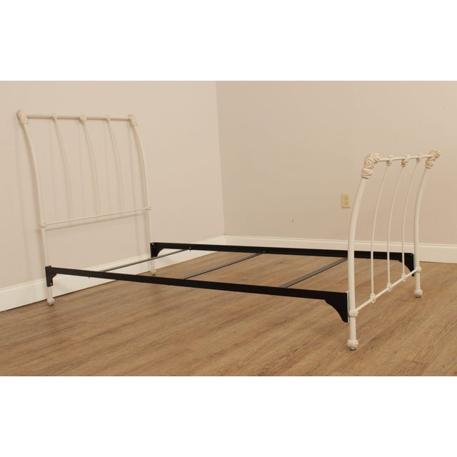 Victorian Style Twin Size Iron Bed Chairish