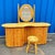1970s Gabriela Crespi Style Split Reed Vanity Desk For Sale - Image 9 of 9