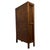 Brown 20th Century English Rustic Glazed Pine Display Cabinet For Sale - Image 8 of 12