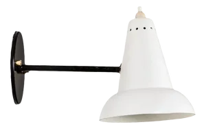 1950s Italian White Articulating Sconces Attributed to Gino Sarfatti