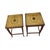 Pair of Antique Sheraton Style Hand-Painted Drinks Tables - Adam Regency For Sale - Image 4 of 12