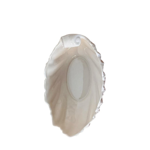 Vintage Lenox Acanthus Leaf Porcelain Bowl For Sale - Image 9 of 10