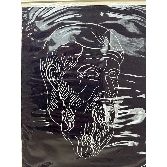 Vintage Lithograph, Unframed by Beniamino Benevenuto Bufano For Sale In Washington DC - Image 6 of 7