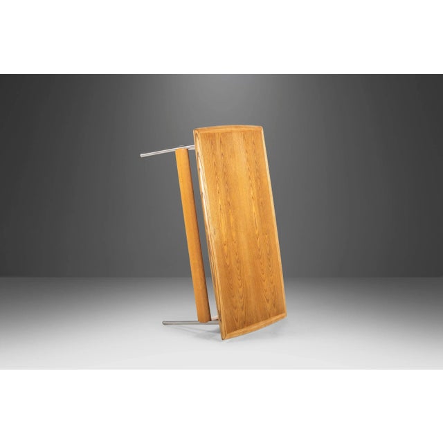 Brown Mid Century Modern Honey Oak Coffee Table Attributed to Sven Ivar Dysthe for Dokka, circa 1970s For Sale - Image 8 of 13