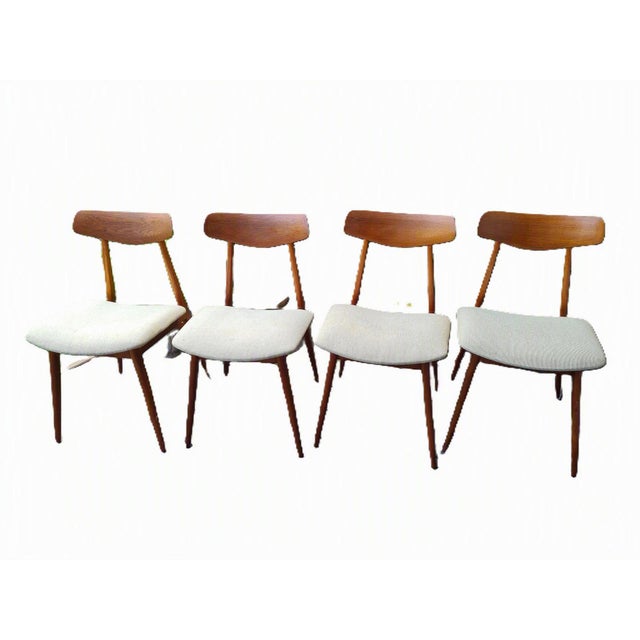 Vintage Habeo Model Chairs in Teak, Germany, 1950s, Set of 4 For Sale - Image 17 of 17
